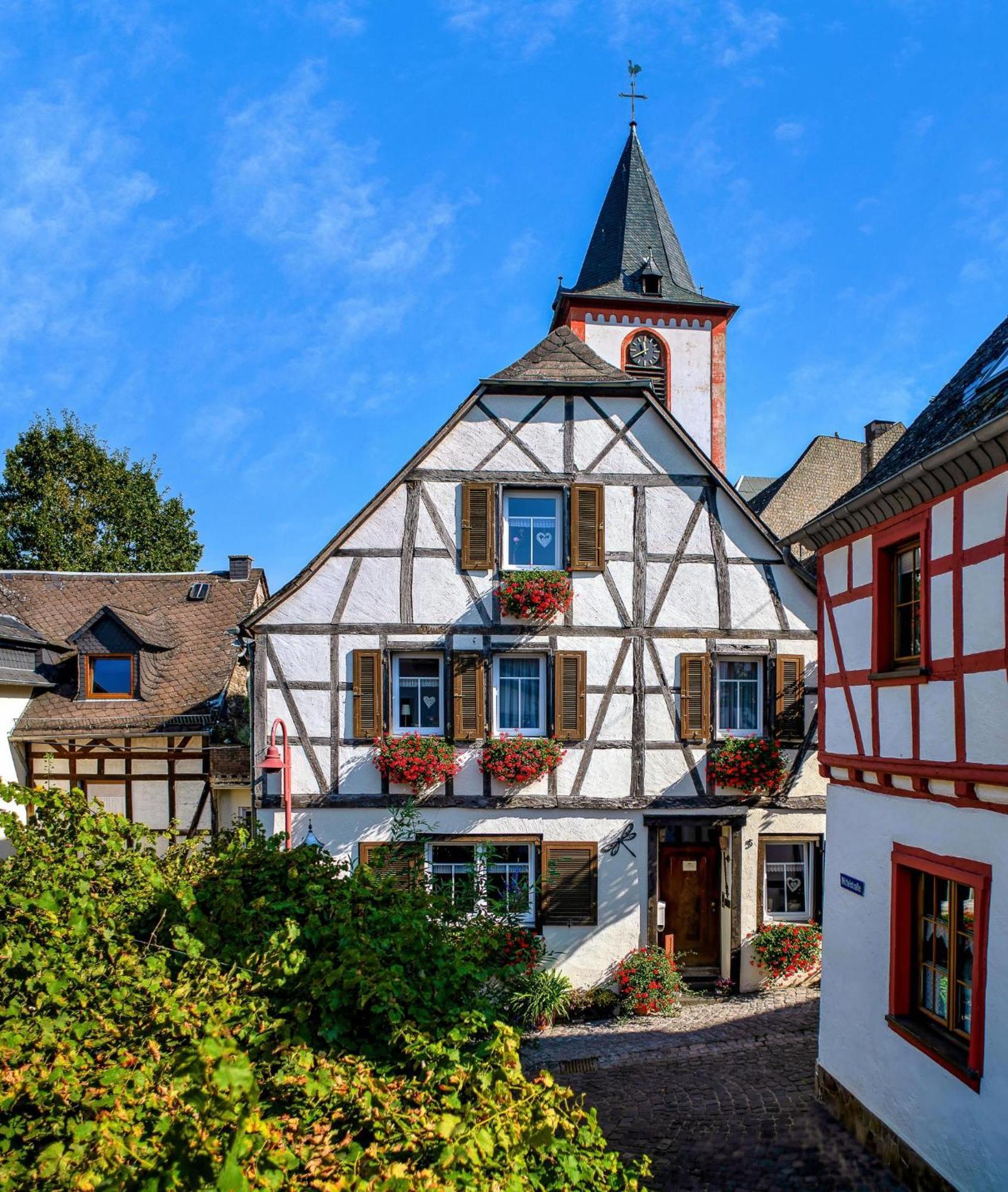 Ferienapartment Rebwinkel 布尔根 外观 照片